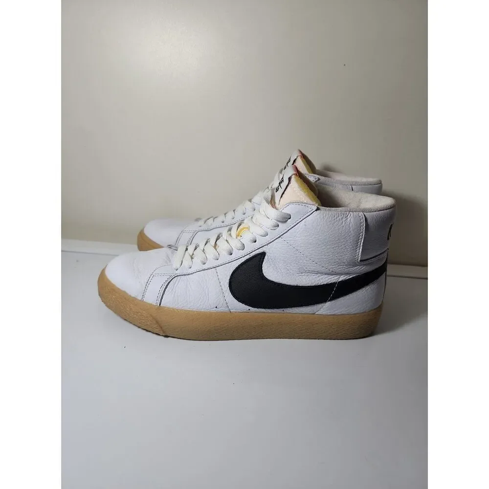 Nike SB Skateboard Zoom Blazer Mid ISO Orange Label Men's Size 9 - Picture 1 of 6